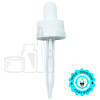 CRC (Child Resistant Closure) Dropper - White - 65mm 18-400(1400/case)