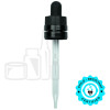 CRC/TE (Child Resistant Closure/Tamper Evident) Super Dropper - Black - 94mm 18-415(1400/case)