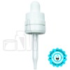 CRC/TE (Child Resistant Closure/Tamper Evident) Super Dropper - White - 65mm 18-415(1400/case)