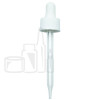 NON CRC (Child Resistant Closure) Dropper - White - 91mm 20-400(1400/case)