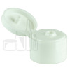 Flip Top - White - Smooth Skirt without liner - 24-410(5000/case) alternate view