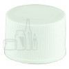 24-410 WHITE Ribbed Cap w/F217(3100/case)