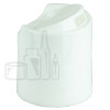 Disc Top - White - Smooth Skirt without Liner - 20-410(4000/case)