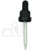 NON CRC + Tamper Evident with PP PLASTIC Pipette- Black - Markings - 77mm 18-415 alternate view