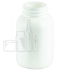 150cc White HDPE Plastic Packer Bottle 38-400(350/case)