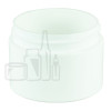 1oz Straight Base Solid White PP Double Wall Jar - 53-400(560cs)