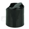 Disc Top - Black - Smooth Skirt with Pressure Liner - 20-410(4000/case)
