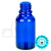 15ml Blue Glass Euro Bottle 18-415(468/case)