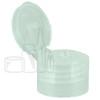 24-410 P/P Natural Colored Smooth Flip Top Cap Unlined 4500/case alternate view
