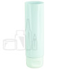 2oz White LDPE Plastic Collapsible Tube - Smooth Snap-Top Cap with Foil Liner(240/case) alternate view