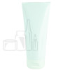 6oz White LDPE Plastic Collapsible Tube - Smooth Snap-Top Cap with Foil Liner  alternate view