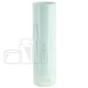 6oz White LDPE Plastic Collapsible Tube - Smooth Snap-Top Cap with Foil Liner  alternate view