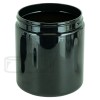 19oz Black PET Plastic SS Jar 89-400 Tray Pack
