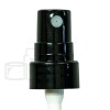 BLACK Fine Mist Sprayer Smooth Skirt 20-400 70MM Dip Tube(2500/case)