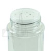 12oz PET Spice Jar - Clear - 53-485 w/Red Spice Cap - .125 sifter alternate view