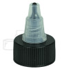 Twist Cap Black/Clear 20-410(3000/case)