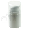 50ml White Airless Pump Stubby Bottle, Cap and Pump Setup(352/case) alternate view