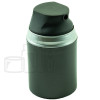 50ml Black Airless Pump Stubby Bottle, Cap and Pump Setup(486/case) alternate view