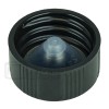 Black CT Closure PP Lid Ribbed/Smooth w/ Polycone Liner 20-400(5,760/case) alternate view