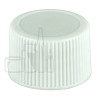 Non CRC WHITE 20-410 Ribbed Skirt Lid with F217 Liner(5600/case)