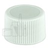Non CRC WHITE 20-410 Ribbed Skirt Lid with F217 Liner(5600/case)