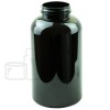 950cc Dark Amber PET Plastic Packer Bottle 53-400(72/cs)