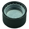 Black CRC (Child Resistant Closure) Cap 22-400 HIS Liner(3800/cs) alternate view
