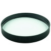 Black Ribbed CT Cap 120/400 with FS5-4.020 Foam Red SFYP Heat Seal Liner - 210/case alternate view
