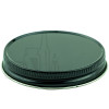 Black Metal 63-400 Lid with standard plastisol liner (1700/Case)