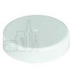 White CT Ribbed Closure 48-400 with Foam Liner(2190/cs)