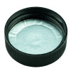 Black Ribbed CT Closure 33-400 with MRPLN04 .020 Liner Printed SFYP(4000/cs) alternate view