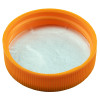 Orange Ribbed CT Closure 38-400 with HS035 .020 Universal Heat Liner - 2900/case alternate view