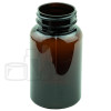 120cc Light Amber PET Plastic Packer Bottle 38-400 - 470/case