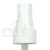 WHITE Fine Mist Sprayer Ribbed Skirt 22-400 110MM Dip Tube(1500/case)