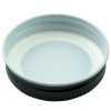 Black Metal 48-400 Lid with standard plastisol liner - 2205/case alternate view