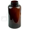 625cc Light Amber PET Plastic Packer Bottle 45-400(140/cs)