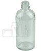 100ml Clear Glass Euro Round Bottle 18-415(140/cs)