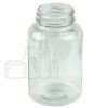 250cc Clear PET Plastic Packer Bottle 45-400(300/case)