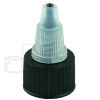 Twist Cap Black/Clear 20-410(3000/case)