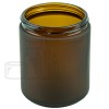 9oz Frosted Amber Glass SS Jar 70-400 (60/cs)