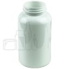 500cc White PET Plastic Packer Bottle 53-400(140/case)