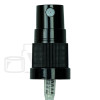 BLACK Fine Mist Sprayer Ribbed Skirt 18-415 62MM Dip Tube(1800/case)