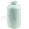950cc White HDPE Plastic Packer Bottle 53-400(72/cs)