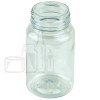 100cc Clear PET Plastic Packer Bottle 38-400(560/case)