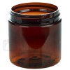4oz PET Plastic SS Jar - Amber - 58-400(760/case)