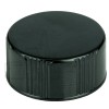 Black CT Closure Phenolic Lid Ribbed/Smooth w/ Polycone Liner 20-400(4,500/case) alternate view
