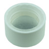 White CRC (Child Resistant Closure) Cap 24-400 PUSH & TURN TEXT .035” Pulp HS-035 (3200/case) alternate view