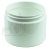 6oz PET Plastic Single Wall Jar 70-400 White (448/case)