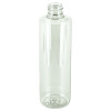 8oz Clear PET Plastic Cylinder Bottle 24-410 (381/case)