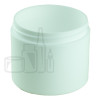 4oz Straight Base Solid White PP Double Wall Jar - 70-400(240/case)